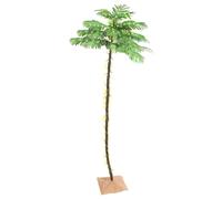 LED Palm Tree Warm White Artificial Outdoor Plant Decor Multi Sizes vidaXL