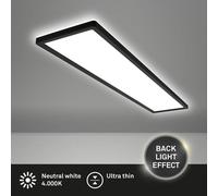 BRILONER Ultraslim Black 36W 4800lm 4000K On Off-IP20 LED Panel Briloner Black