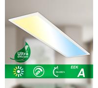 LED Panel Ceiling Light Energy Efficient Class A CCT Slim Remote 100cm White [EEK: A]