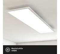 LED Panel Ceiling Light Lamp Living Room Neutral White Kitchen Office 119,5cm [EEK: F]