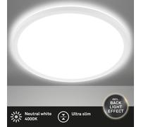 LED Panel Ceiling Light Slim Backlight Effect Living Room Neutral White Light