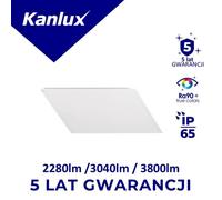 LED Panel Flush Mount IP65 40W 60NW 4800lm 4000K BLINGO 37279