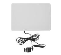 LED Panel Light with Touch Dimming Control for Video Recording | Plastic Portable Light, Compact Design for Content Creation, Smartphones, Zoom Meetings and Small Subjects