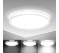 LED Panel Round Ceiling Light Lamp Flat Slim Indirect Living Room Hallway White
