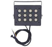 LED Parking Lot Light Aluminum Alloy Housing Intelligent Light Sensing Assistive Illumination for Monitoring White Light Auxiliary Illumination 85-365V