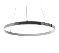Beliani Led Pendant Lamp Jordan Metal Silver
