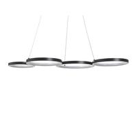 LED Pendant Lamp PIBOR Metal Black