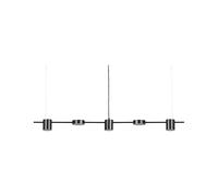 LED Pendant Lamp SESTRA Metal Black