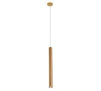 LED Pendant Light, 3W Minimalist Aluminum Cylinder Chandelier, Long Tube Design for Kitchen Island, Bedroom, Modern Droplight Fixture