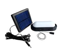 LED Pendant Shed Lights - 40mah Waterproof, Solar Powered Shed Light Kit | Solar Led Path Lights, Garden/Greenhouse/Indoor/Outdoor Security