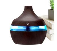 LED Personal Humidifier - Light Ultrasonic Diffuser Humidification, Device for Home Office Yoga Studio Apartment Hotel Car Dorm Nursery Living Room Meditators Travelers Air Freshening Moisture