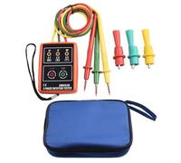 LED Phase Tester SM852B Essential Tool for 3 Phase Circuit Analysis with Reliable Sound and Light Indicators