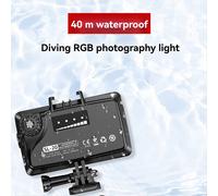 LED Photographic Lighting for SLR Camera 40M Waterproof Diving Night Light Lamp