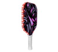 LED Pickleball Bat - Glow in the Dark Fiberglass Bat, Lighted Pickleball Racket | Rechargeable Pickleball Paddle Set for Night Bright Illuminated Pickleball Paddle