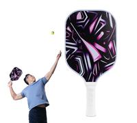 LED Pickleball Paddle Kit - Fiberglass Core Harvest, Grip Sport Tool | Honeycomb Of Honey Comfort Hands Set For Outdoor Gameplay Training Match Exercise Matc