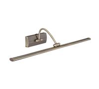 Led Picture Wall Light 4.8W In Antique Brass With Rocker Switch