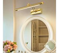 LED Picture Wall Sconce Bathroom Mirror Wall Lighting with Swivel Lamp Head Wall Lights Vanity Make up Reading Decorative Black/d for Bedroom Restaurant Indoors