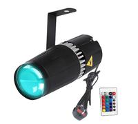 LED pinspot Stage Light,SENLAN 9W RGB 3-in-1 pinspot Light Beam Stage Lights by IR Remote Controller