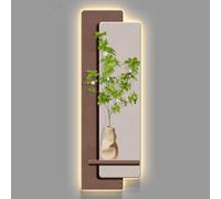 LED Plant Decoration Painting for Entrance Porch, Corridor, and Living Room - 35x105cm (13.8x41.3in), Perfect for Home Landscape Decoration