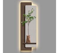 LED Plant Decoration Painting for Entrance Porch, Corridor, and Living Room - 35x105cm (13.8x41.3in), Perfect for Home Landscape Decoration