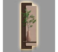 LED Plant Decoration Painting for Entrance Porch, Corridor, and Living Room - 35x105cm (13.8x41.3in), Perfect for Home Landscape Decoration