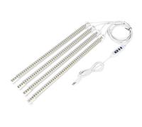 LED Plant Grow Light Strips, Full Spectrum Grow Lights for Indoor Plants with Auto On/Off 3/9/12H Timer, 192 LEDs