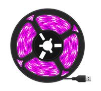 LED Plant Grow Light Strips,USB Plant Growth Light, 5V Waterproof Full Spectrum for Indoor Plants Grow Lamp, for Hydroponics,Succulent,Vegetables,Flowers,Gardening (Waterproof 5 Meter Light Strip)