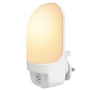 LED Plug in Night Light Dusk to Dawn Automatic Sensor Warm White A88 for Childrens Room