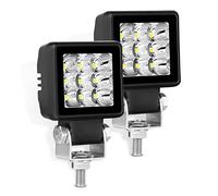 LED Pods, Niking Auto 2Pcs 2 Inch 54W Motorcycle Driving Fog Lights Spot LED Cubes Work Light Small Bumper Light Bar for Trucks Off Road ATV UTV SUV Pick Up Tractor Boat