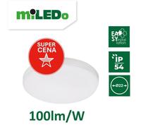 LED PRO 15W-NW-O Ceiling Light Round Ø22 1500lm 4000K DUNO 31240