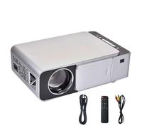 Led Projector - 1080P Led Projector | Pprtable Video Projector | Lcd Display | Noise Reduction Screen | Theater Video Projector For Photo Sharing, Football Matches, TV Series And Playing Videos