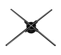 Led Projector Fan 3d Hologram Display Holographic Rotating Generator 3d Hologram Advertising Fan