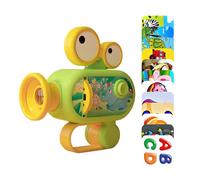 LED Projector Lamp for Girls: Toy with Projection Flashlight, Visual Pattern Display Light, Backup Unit | Lamp for Room, Bedroom, Creative Play, AP