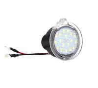 Led Puddle Lights,Rear View Mirror Puddle Lights 2 PCS 18 LED Under Mirror Puddle Light Fit use for Ford Mustang 2015-2017(Red)