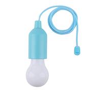LED Pull Cord Colorful Mood Bulb, Battery Operated Portable Light for Party Weddings Festivals, Child Room Decoration