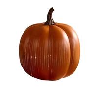 LED Pumpkin Lights Halloween Decorations, 13x15 cm and 20x18 cm, Sparkling Starry Design, One-Button Control (Orange, 13 * 15cm)