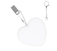 LED Purse Light - Touch Sensing Heart Shape Wallet Lamp, Rechargeable Compact Design, Soft Bright LED Easy Control | Practical Illumination Option for Women Night Evening Event Out Travel Daily Decor
