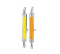 LED R7s COB Glass Tube,118mm J118 78mm J78 COB Light Bulb Super Bright AC110V 220V Home Replace Halogen High power Lamp,Cold White,30W 118mm