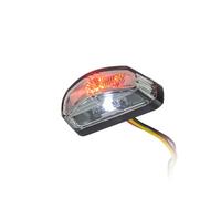 Led Rear Light Koso Hawkeye Tinted with License Plate Light Motorcycle