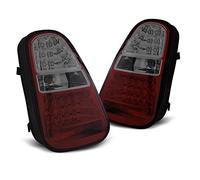 LED Rear Lights compatible with Mini Cooper R50 R52 R53 2004 2005 2006 GV-810 Tail Light Assembly Tail Lamp 1 Pair Driver And Passenger Side Complete Set Red Smoke