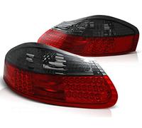 LED Rear Lights compatible with Porsche Boxster 1996 1997 1998 1999 2000 2001 2002 2003 2004 GV-938 Tail Light Assembly Tail Lamp 1 Pair Driver And Passenger Side Complete Set Red Smoke