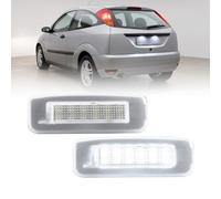 LED Rear Number Plate Lights for For/d Focus MK1 1998 1999 2000 2001 2002 2003 2004 2005, License Tag Lamp Assembly Trailer Taillight Registration Light Accessories Replacement, CANbus Error Free 2Pcs