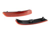 LED Rear Reflector Bumper Light For BMW X5 F15 Sport 2014-2018 Rear Bumper Reflector Tail Light Black/Red Len Shell Cover No Bulb 63147847592 2Piece(Red Lens No Light)