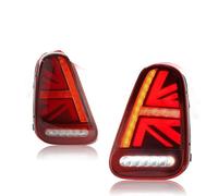 LED Rear Tail Lights 2Piece Brand Union Jack Style LED Tail Light With Brake Reverse Turn Signal For BMW For Mini For Cooper R50 R52 R53 2001-2007 Car Tail Lights