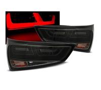 LED Rear Tail Lights SMOKE compatible with AUDI A1 2010 2011 2012 2013 2014 RS-3285 Tail Light Tail Lamp 1 Pair Driver And Passenger Side Complete Set