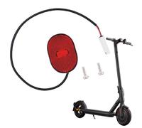 LED Rear Taillight Brake Lamp for Xiaomi Mi 4 Pro Electric Scooter, Black Plastic Housing with 13.5 cm Wire, 20 g Lightweight Design
