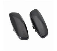 LED Rearview Mirror Indicator For Peugeot 308 207 3008 5008 For CRZ Flashing Car Side Marker Light Turn Signal Lamp Lateral Error Free Dynamic Turn Signal Light(Smoked Black)