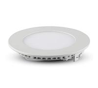 LED Recessed Ceiling Panel Round Recessed Lighting White 3 Watt Light 3000K Warm White Premium Range