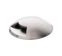 LED Recessed Floor Light 'Helene' (Modern) in Silver Made of Aluminium (1 Light Source,) from Lucande | Outdoor recessed Floor Light