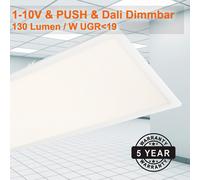 LED Recessed Panel 1195x295 40W (W) 840 Neutral White UGR19 1-10V&Dali